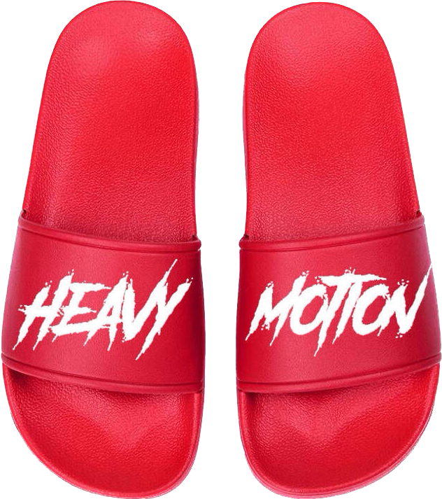 Crimson Red (Unisex Slides)